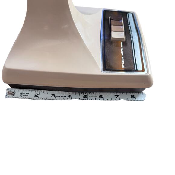 RARE Vintage Lasko Clear Amber/Brown Blade 12 inch 3-Speed Oscillating Fan 12” - Picture 14 of 16